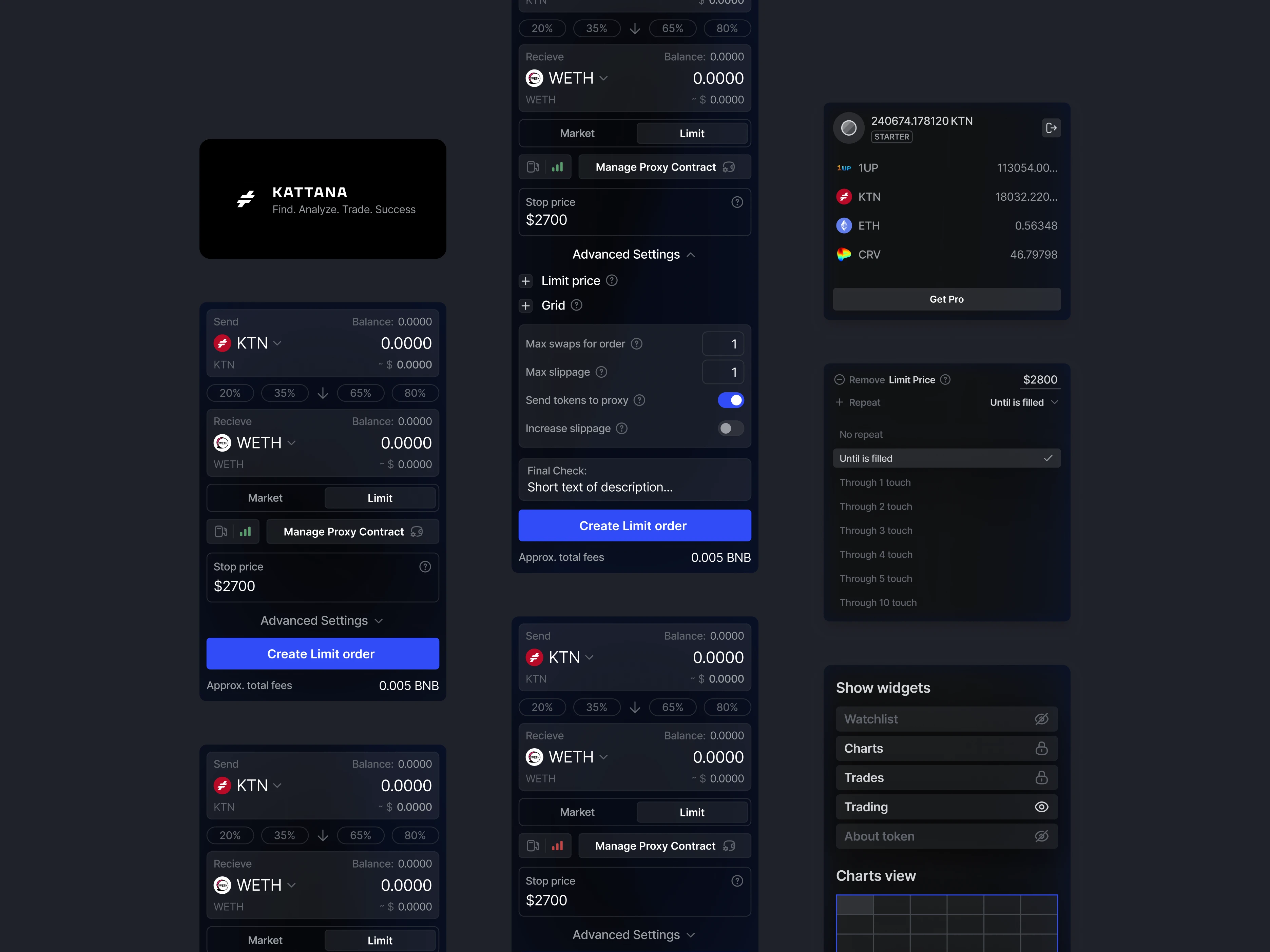 Cover Kattana Widgets